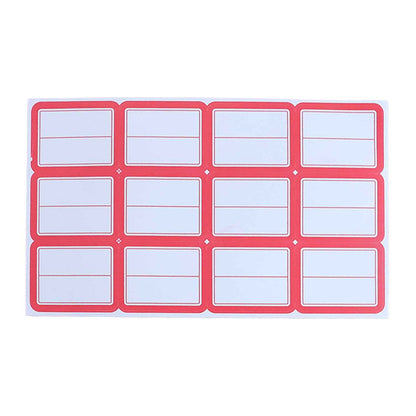 Writable Label Stickers  50 Sheets