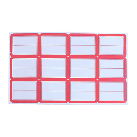 Writable Label Stickers  50 Sheets