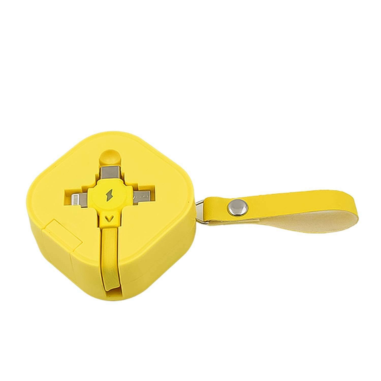 3 In 1 Charger Cable Retractable Type Compatible With Smartphones (1 Pc) - Best Deals at BeSh Deals®