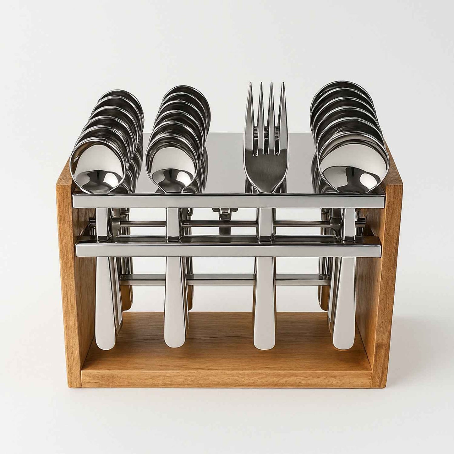 Apex Premium Stainless Steel Cutlery Set (24 Pc)