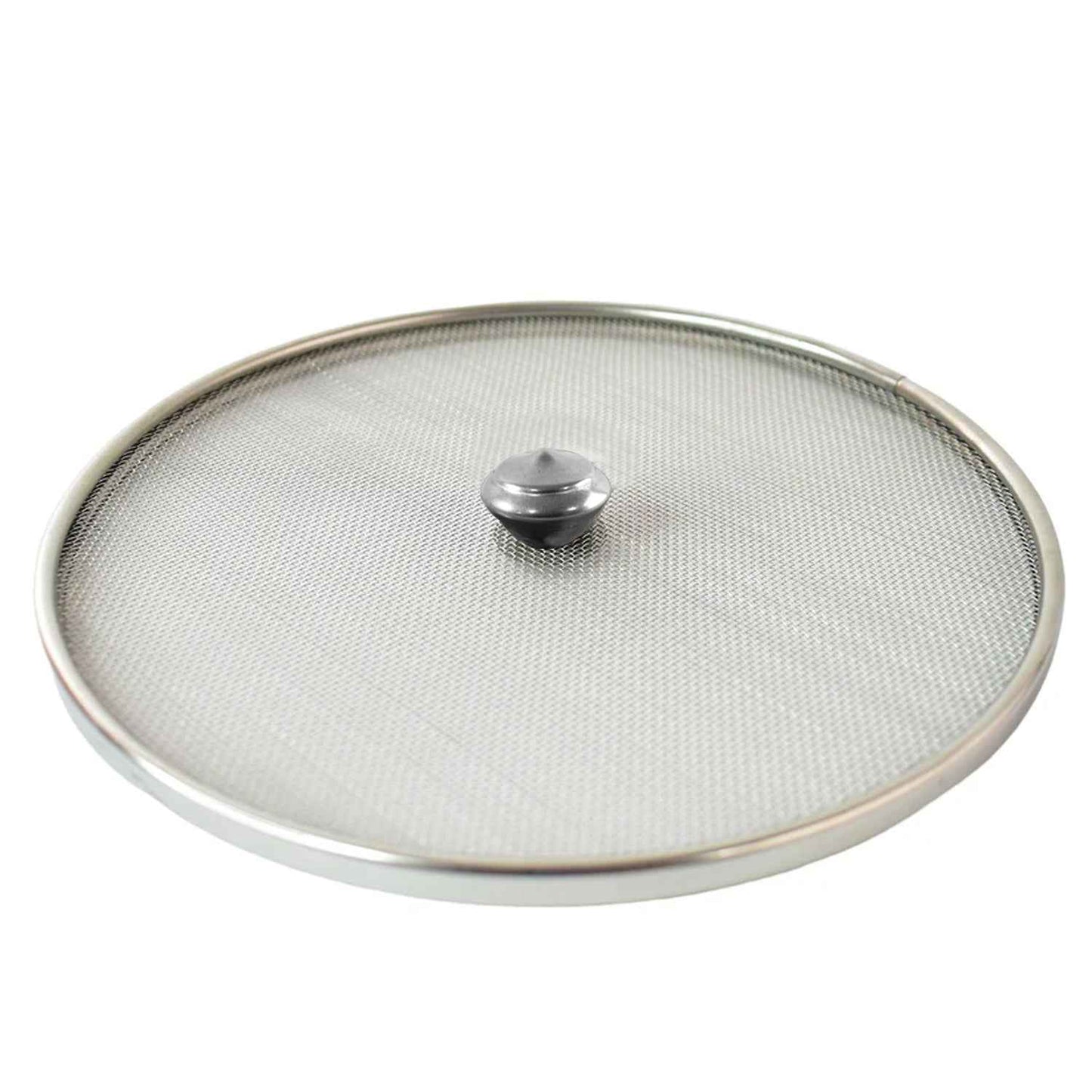 Stainless Steel Fine Mesh Food Net Cover Lid  8 Inch