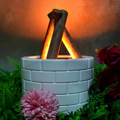 Bonfire Shaped Diffuser Essential Oil Diffuser Multi Function Flame Oil Diffuser (1 Pc) - by BeSh Deals® - Best Deals at BeSh Deals®