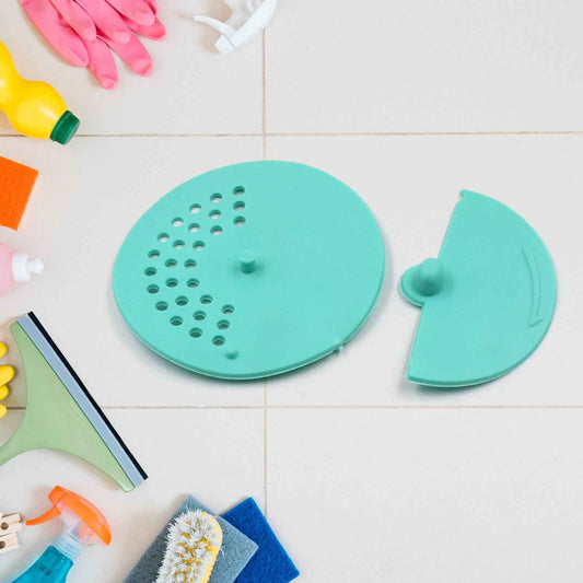 4093 Drain Cover Round Rubber Anti-odor Floor Drain Shower Waste Water Drainer Bathroom Filter Kitchen Sink Filter Silica Gel Hole Bath Plug For Toilet Kitchen Balcony 1pcs