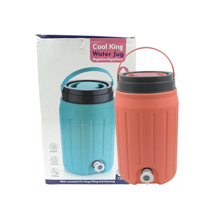 Insulated Plastic Water Rover Jug With A Sturdy Handle Water Jug Camper With Tap Plastic Insulated Water Water Storage Cool Water Storage For Home  Travelling (2500ml 7500ml 12000ml) - Best Deals at BeSh Deals®