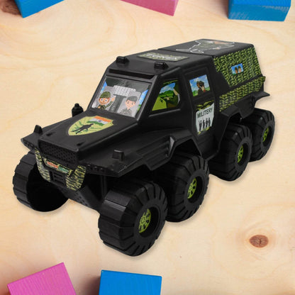 Big Military 8-wheel Plastic Car Toy (1 Pc) - Best Deals at BeSh Deals®