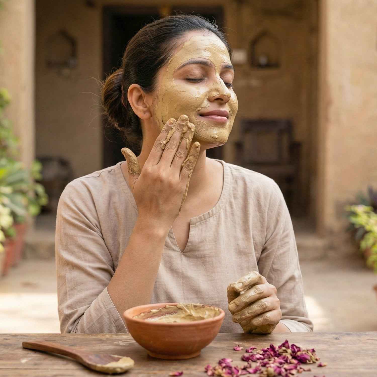Herbal Multani Mitti And Sandal Face Pack  80 Gm