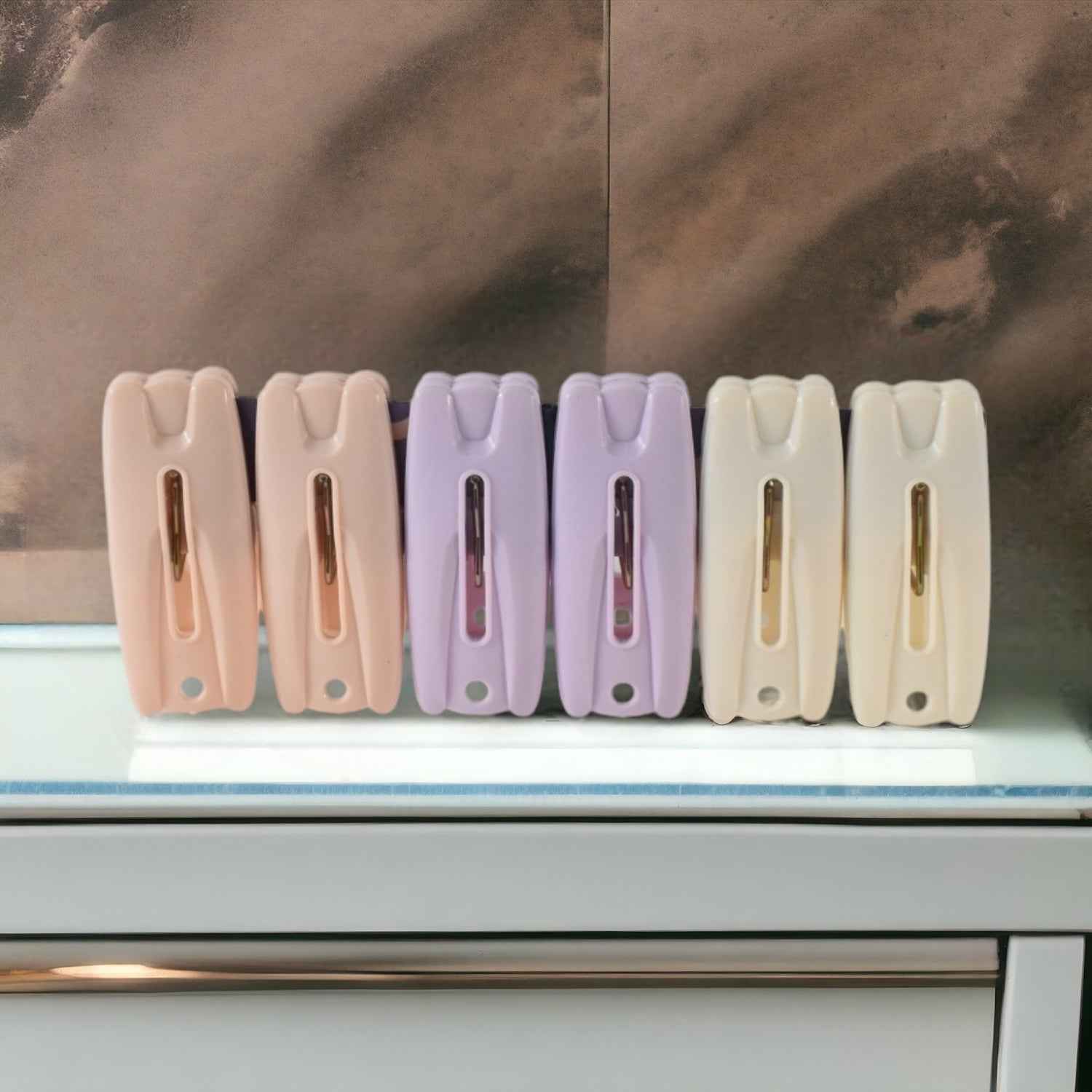 Cloth Drying Rope With Clips  Convenient And Durable Hanging Solution (7 Pc Set)