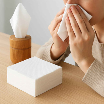 Soft Facial Tissue Paper Napkins Set (50 Pcs Set)
