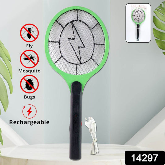 Green Rechargeable Electric Mosquito Killer Racket With Cable - Best Deals at BeSh Deals®