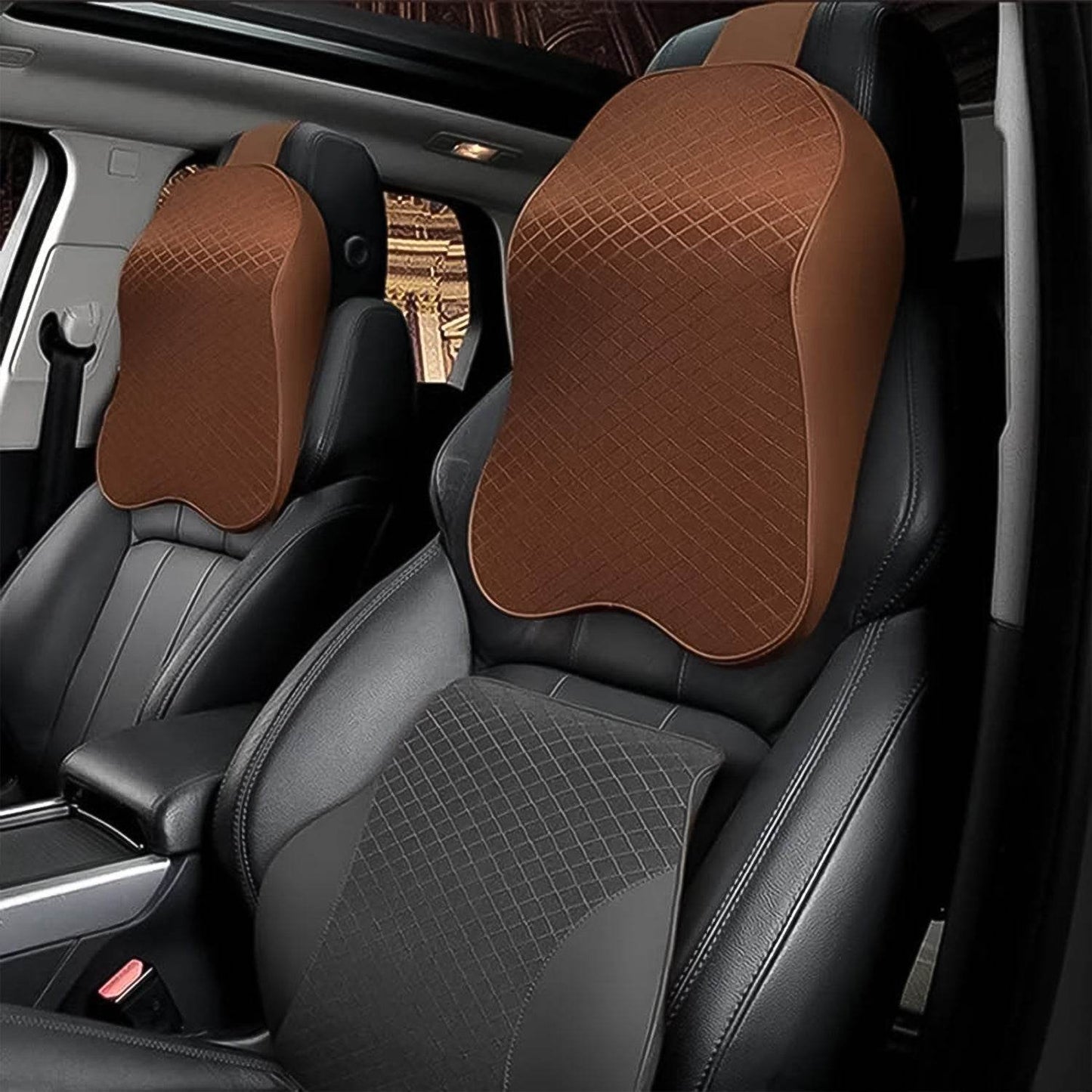 8595 Car Neck Pillow Car Neck Headrest Pillow Memory Foam Car Accessories Cushion Car Seat Head Support Neck Protector Car Seat Neck Pillowfor Driving (1 Pc) - Best Deals at BeSh Deals®