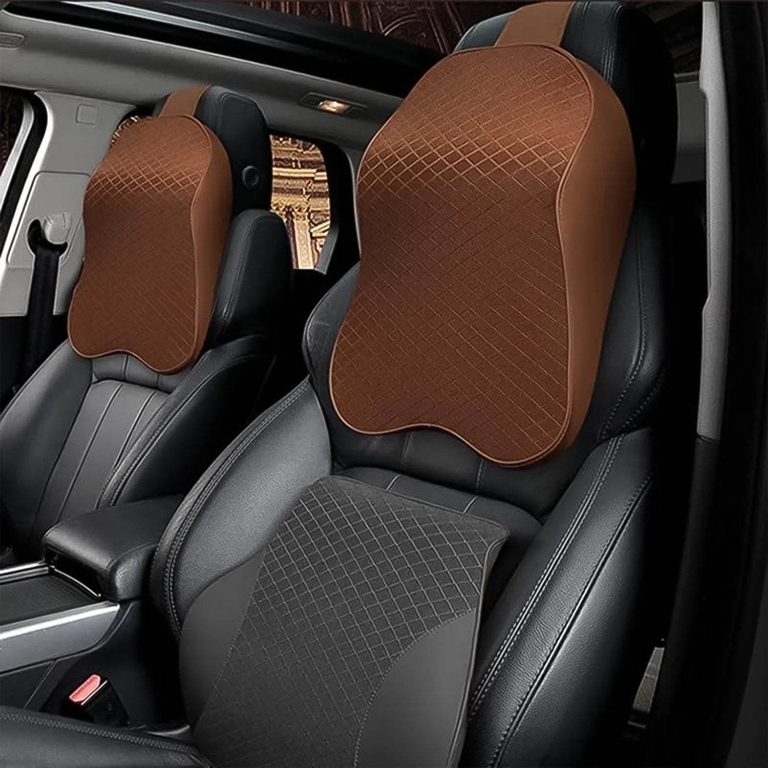 8595 Car Neck Pillow Car Neck Headrest Pillow Memory Foam Car Accessories Cushion Car Seat Head Support Neck Protector Car Seat Neck Pillowfor Driving (1 Pc) - Best Deals at BeSh Deals®