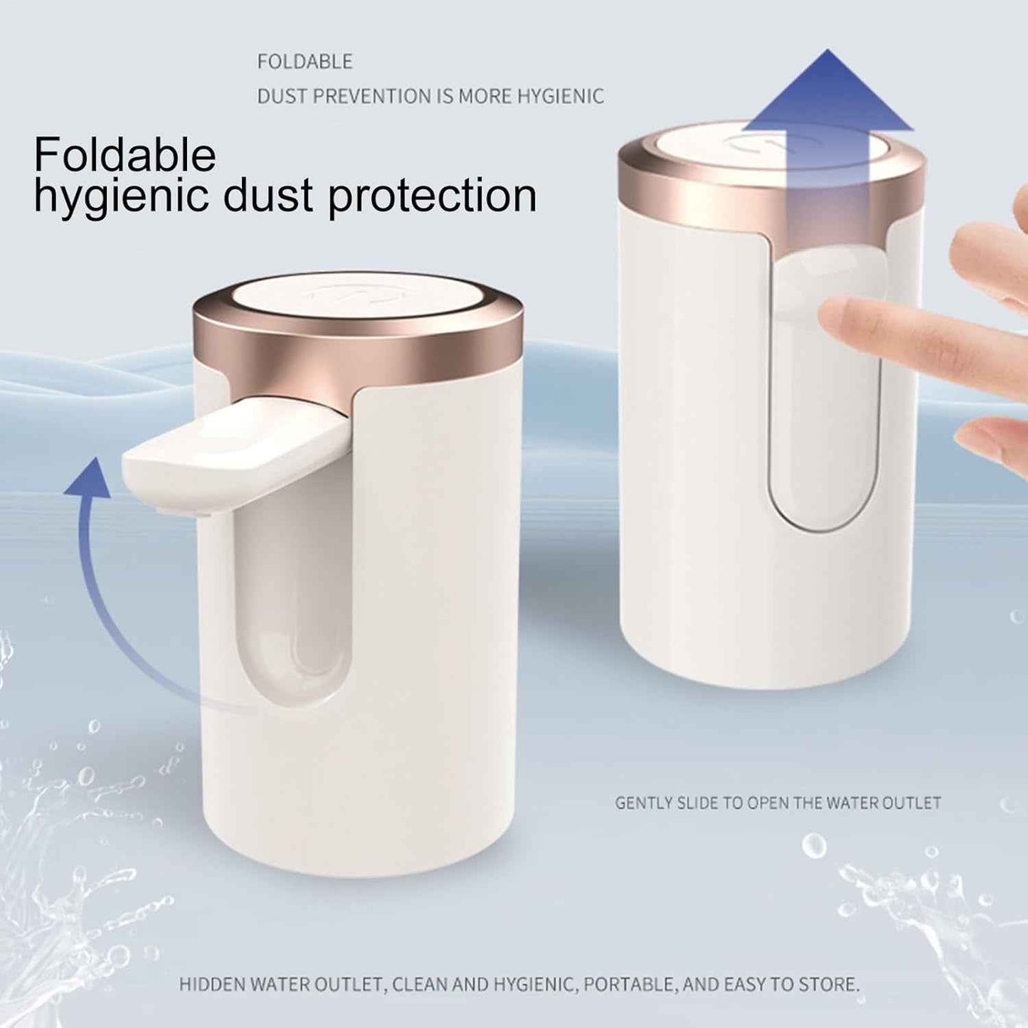 Usb Rechargeable Automatic Water Dispenser For 20 Litre Bottle (1 Pc)