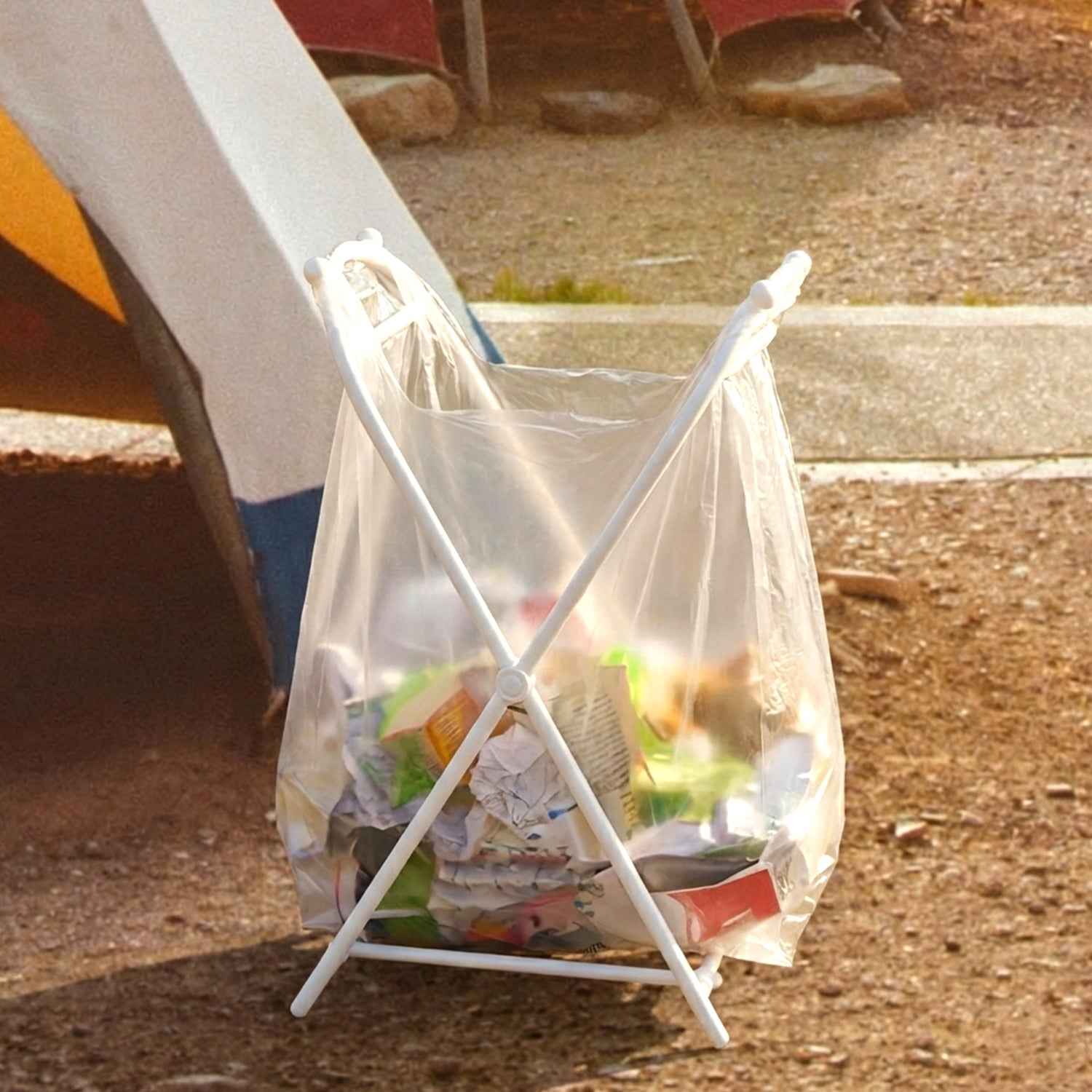 Foldable Garbage Bag Holder Stand (1 Pc)