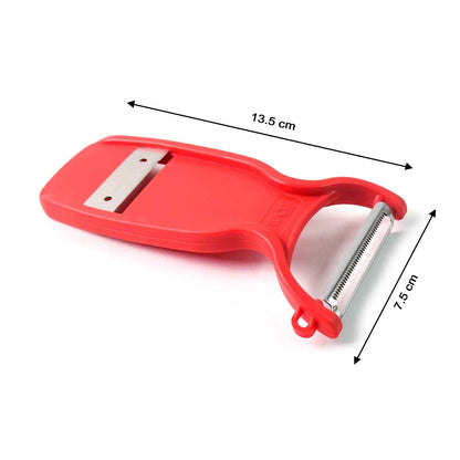 Supermom Swiss 2-in-1 Slicer  Peeler With Ultra Sharp Stainless Steel Blades