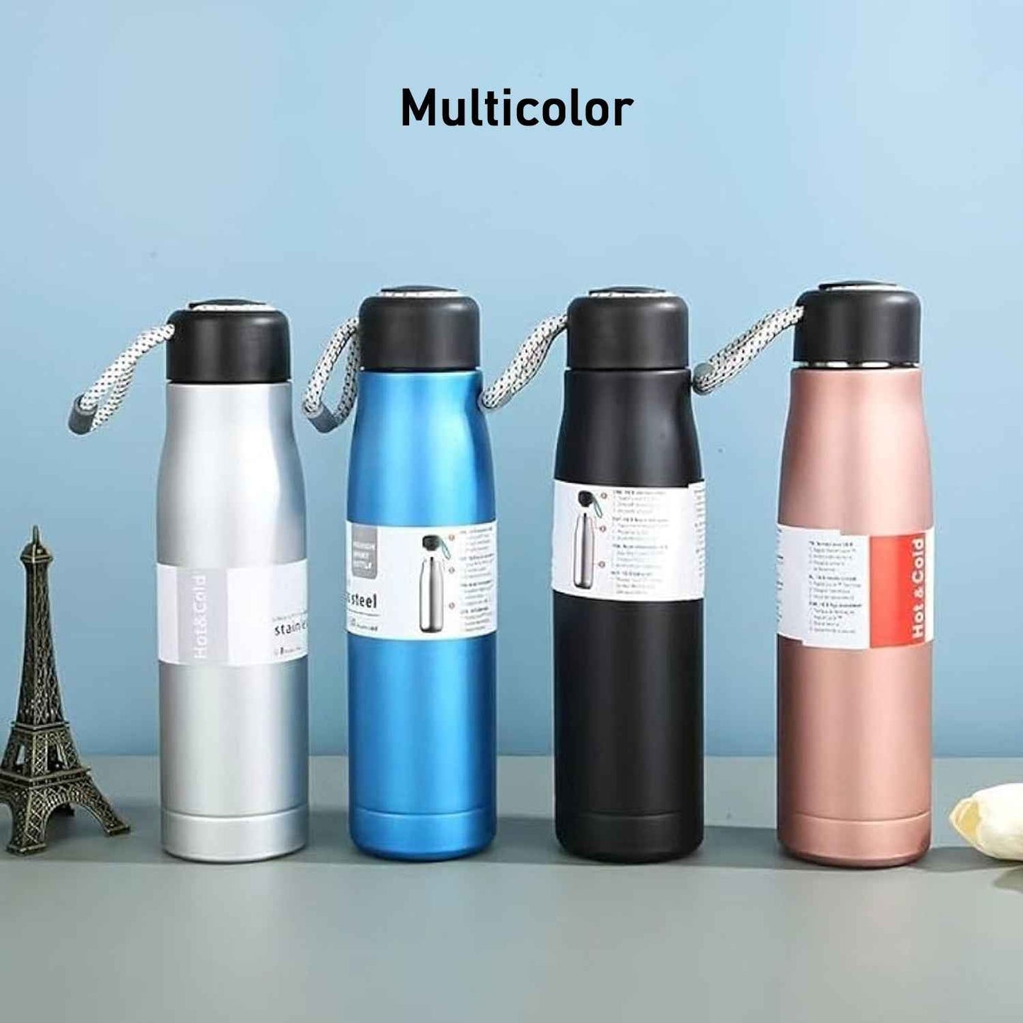Double Wall Vacuum Insulated Water Bottle (550 Ml)