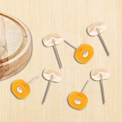 Polisher Buffer Wheel Polishing Buffing Pad Brush For Rotary Drill Bit (7 Pcs Set)