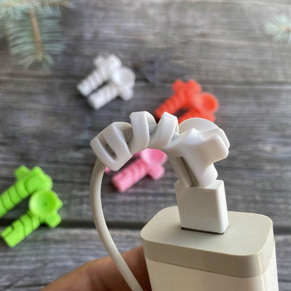 Cable Cord Protector Saver With Suction End (Suction Winder  4 Pcs Set) - Best Deals at BeSh Deals®
