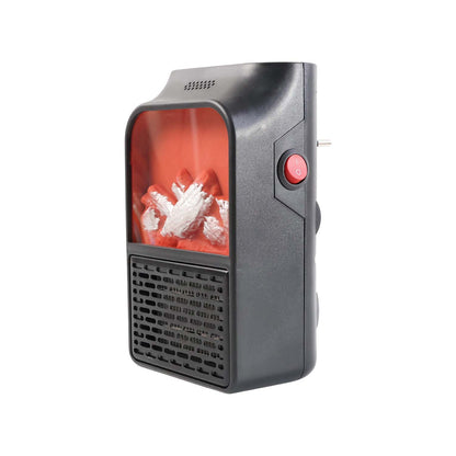 Portable Electric Fireplace Lamp Led Flame Heater (900w  1 Pc)