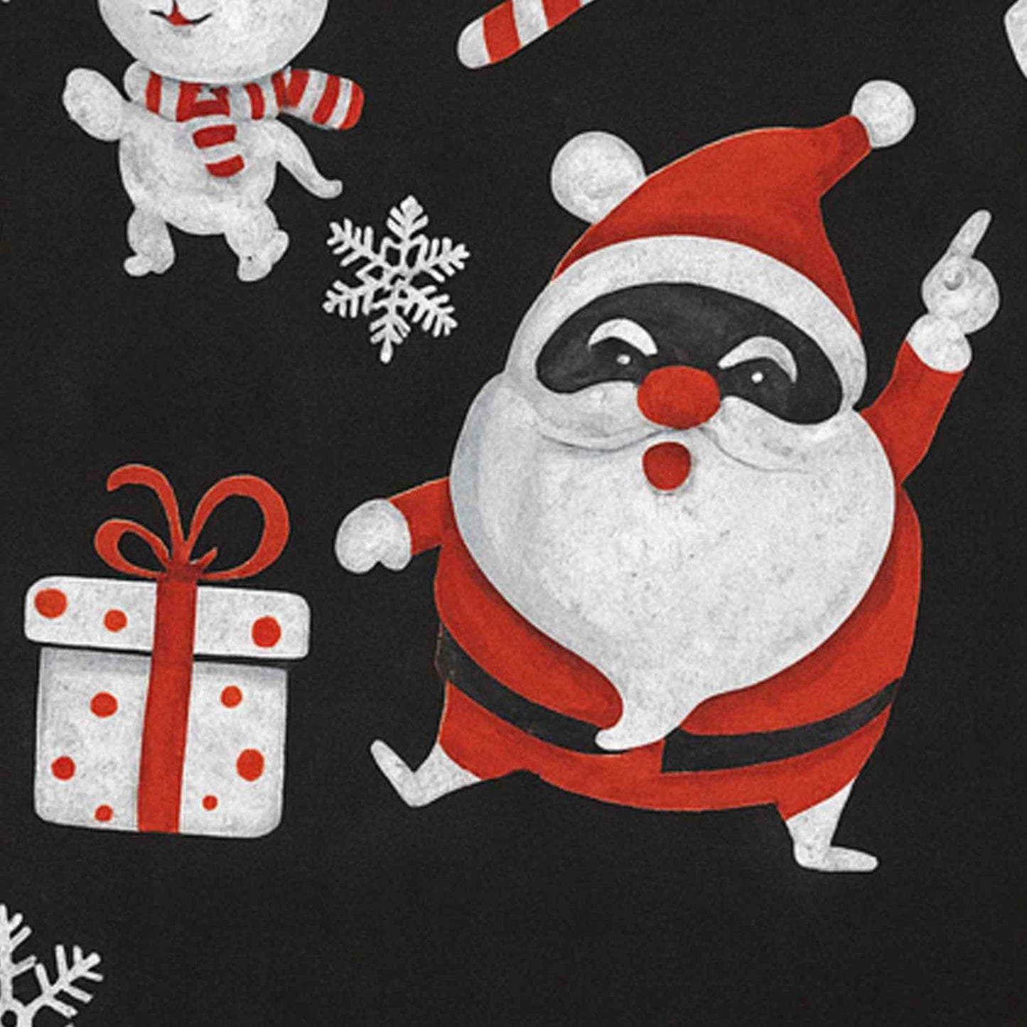 Christmas Theme Decorative Wall Sticker 90x60 Cm  (1 Pc)