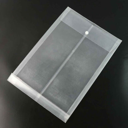 Mix Design Transparent Document Folder  A4 Size Clear File Protector (1 Pc)
