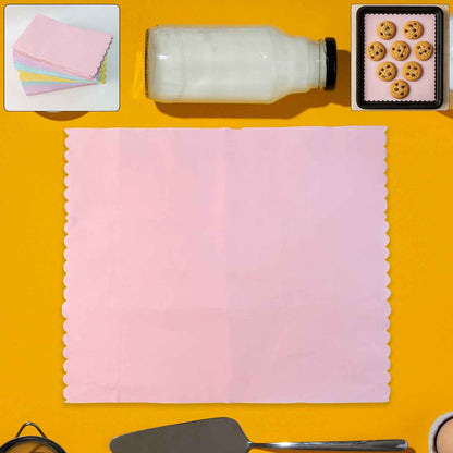 Multi-color Oil-absorbing Baking Paper Sheets Approx 200 Pcs
