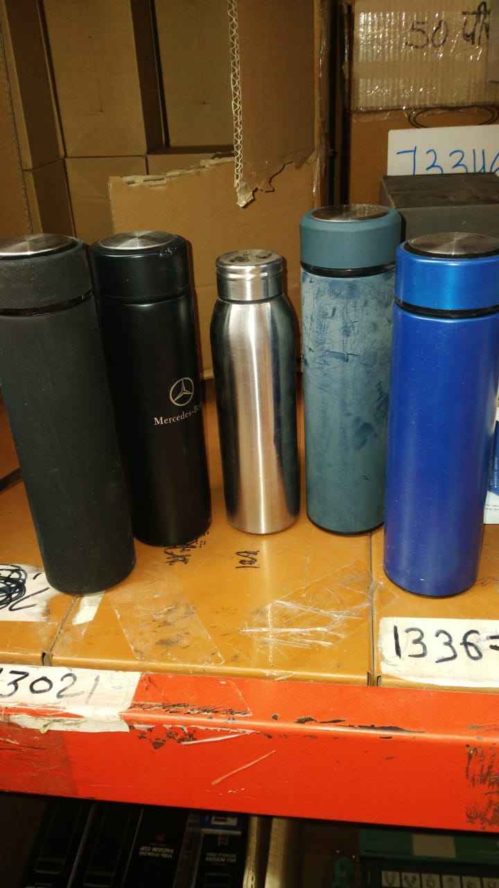 13011unbreakable Stainless Steel Leak Proof Fridge Water Bottle Cold  Hot Steel Bottle Leak Proof  Office Bottle  Gym  Home  Kitchen  Hiking  Trekking  Travel Bottle (500 Ml)