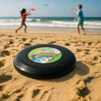 Funwoods Small Outdoor Flying Disc Throw  Catch Game Toy (1 Pc)