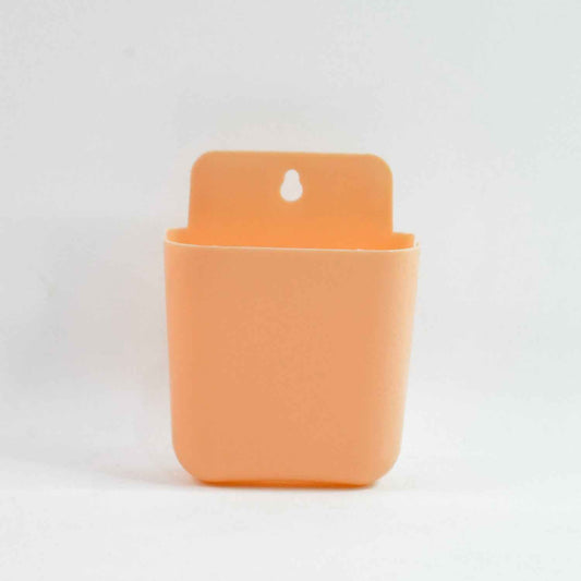 Multi Purpose Wall Mounted Plastic Storage Pocket (1 Pc)
