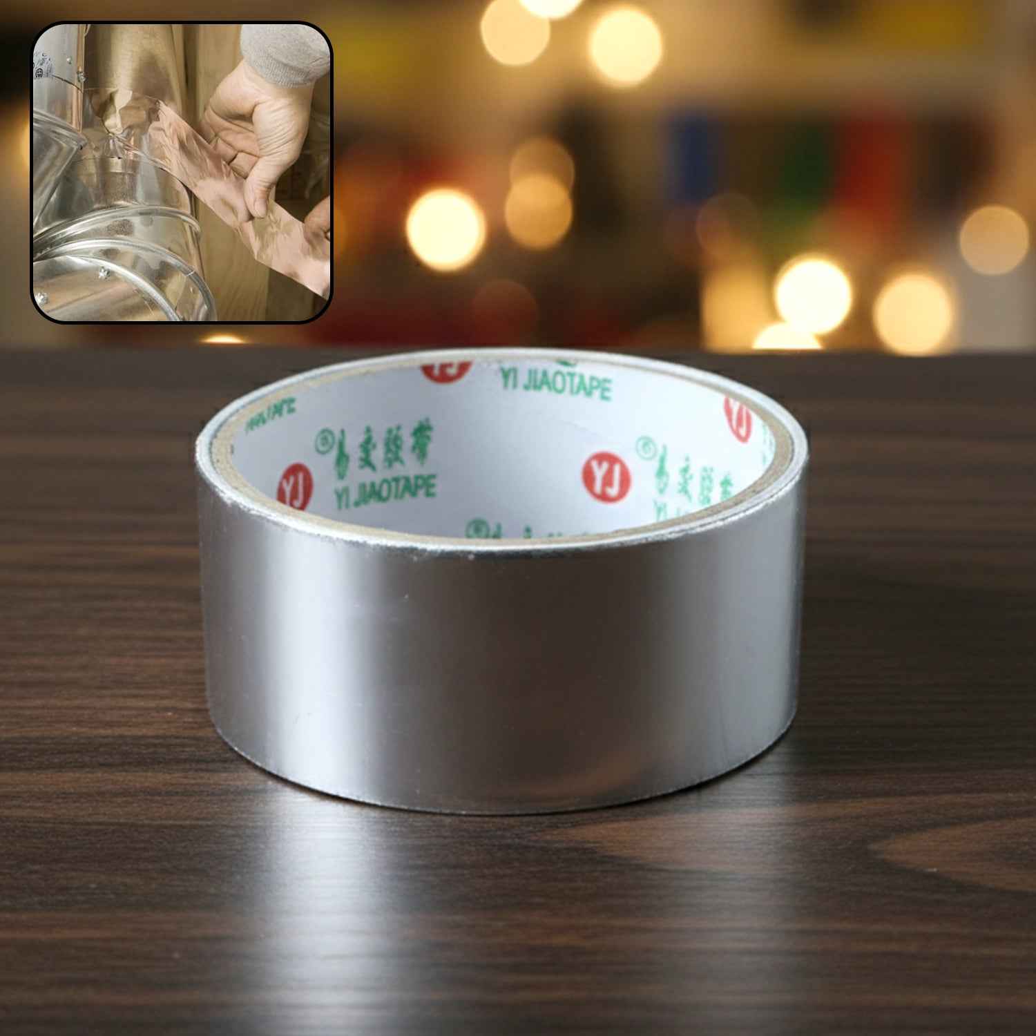 Heavy-duty Aluminium Foil Adhesive Tape 8540 Mm (1 Pc)