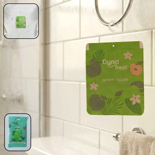 Green Apple Hanging Air Freshener Gel (1 Pc 10 Gm)