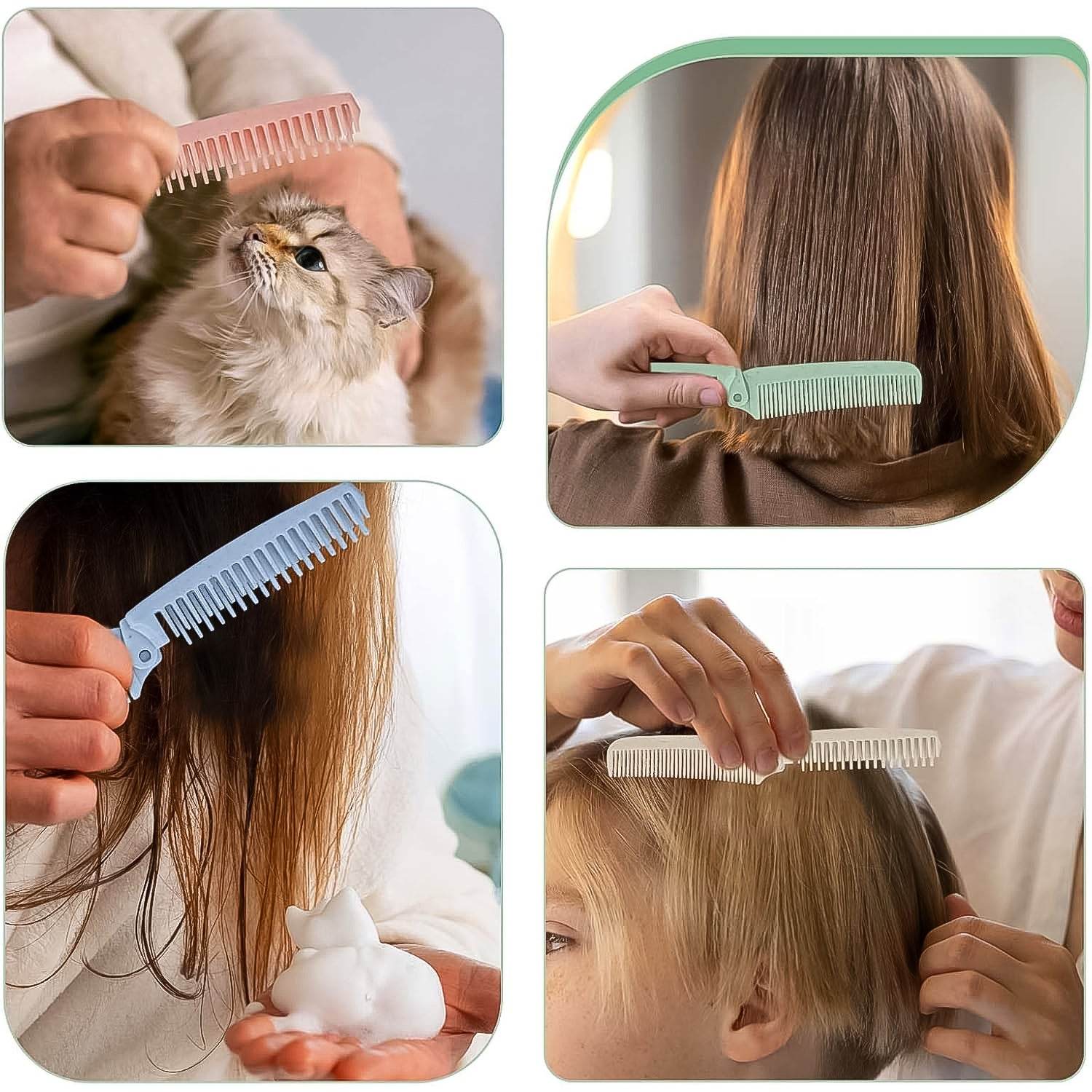 Premium Dual-sided Folding Hair Trimming (1 Pc) - Best Deals at BeSh Deals®