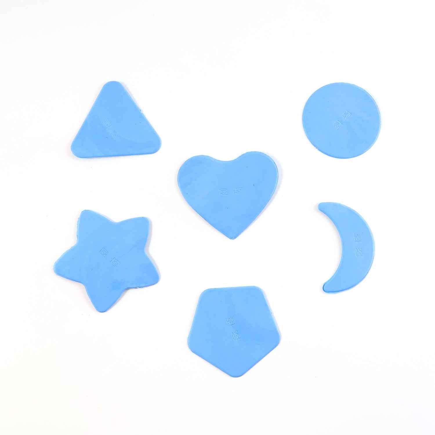 Haircut Design Stencil Set  6-in-1 Safe Hair Trimmer Molds