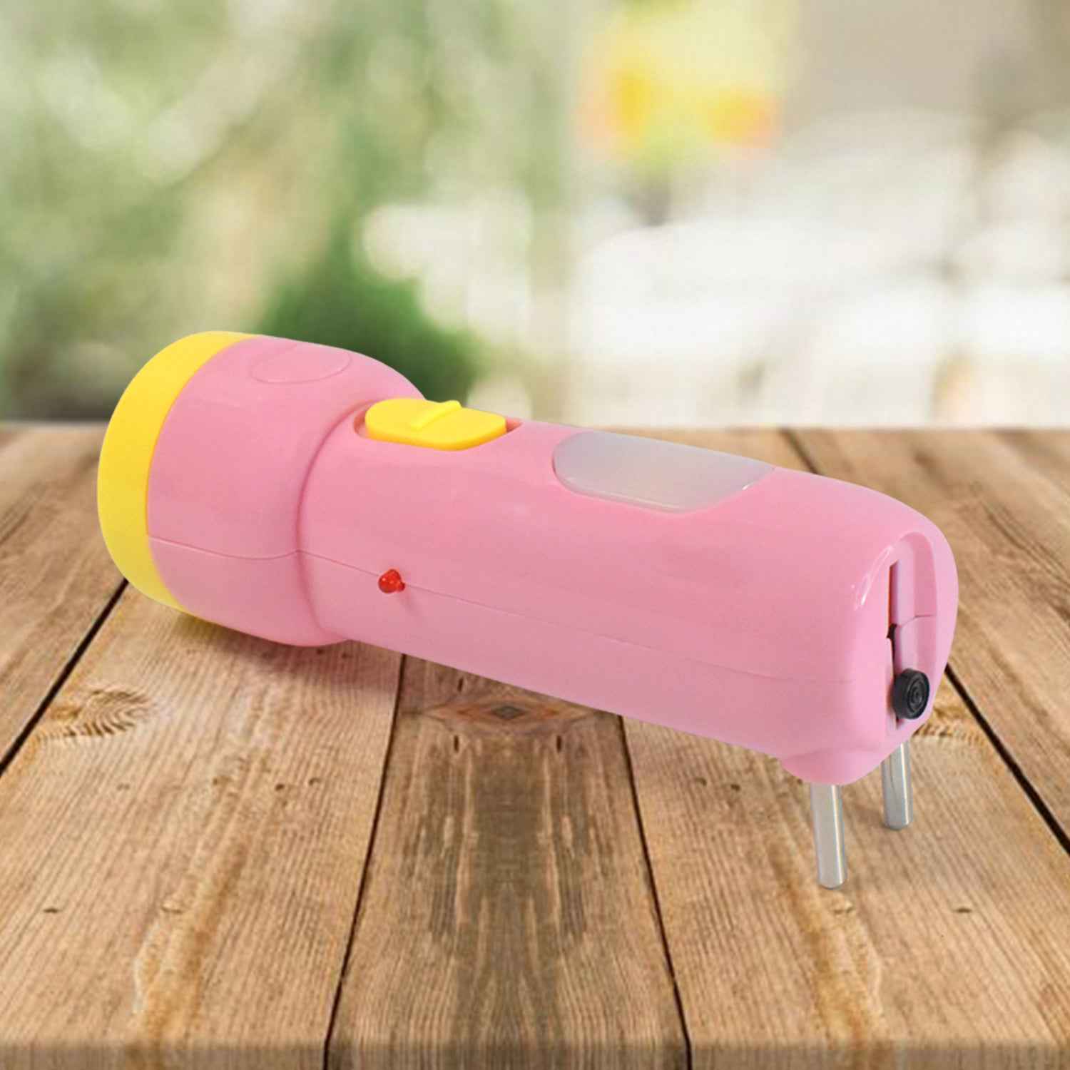 2-in-1 Rechargeable Small Handy Led Torchlight For Home Outdoor Tracking (1 Pc)