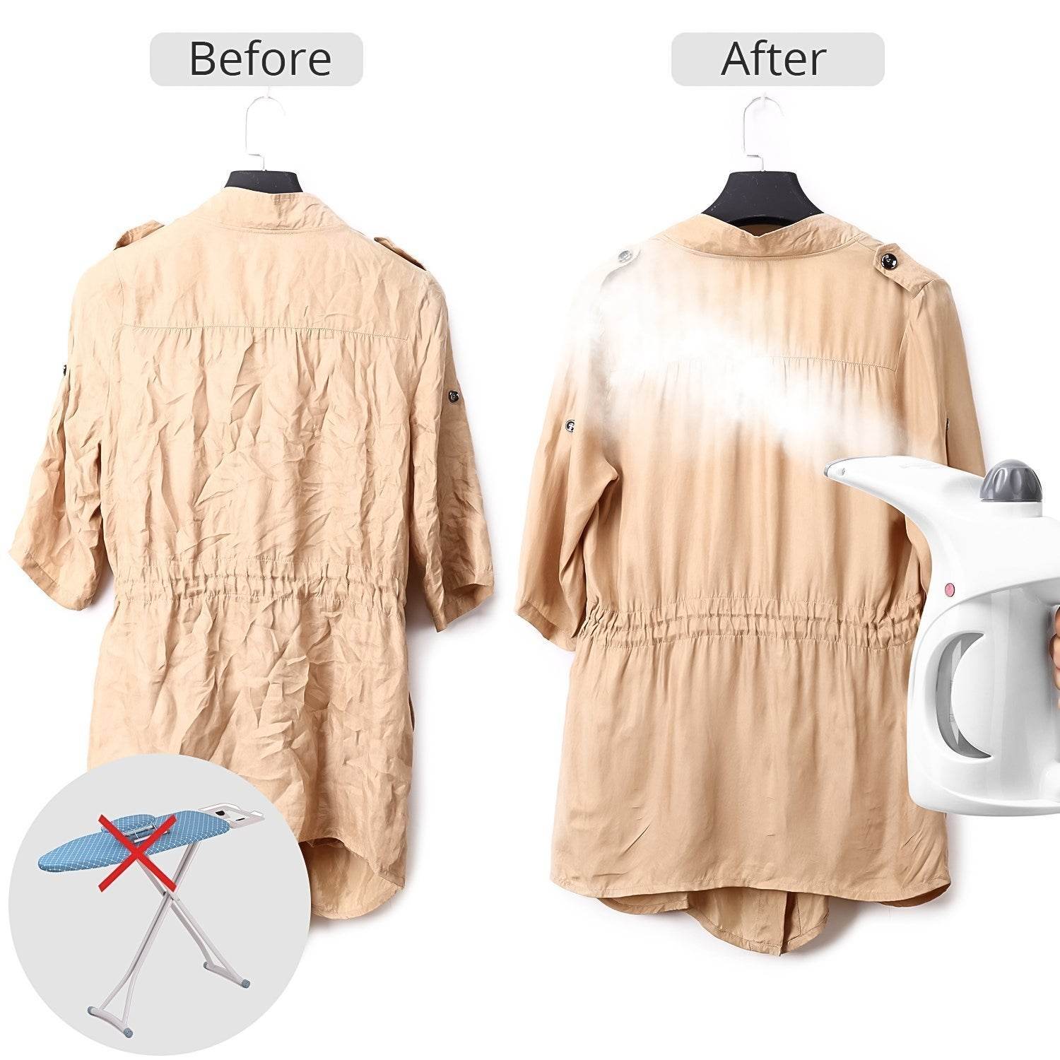 Portable Handheld Garment  Facial Steamer (1 Pc) - Best Deals at BeSh Deals®