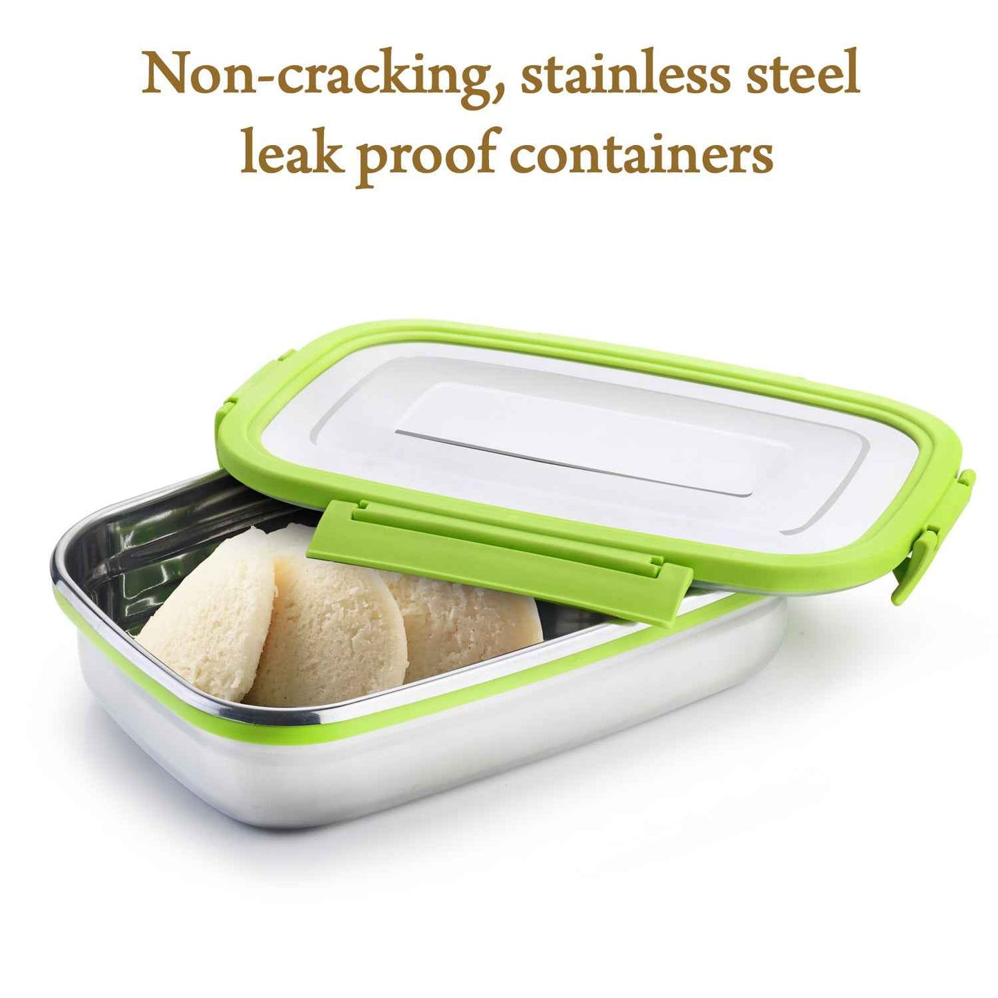 8131 Stainless Steel Lunch Pack For Office  School Use