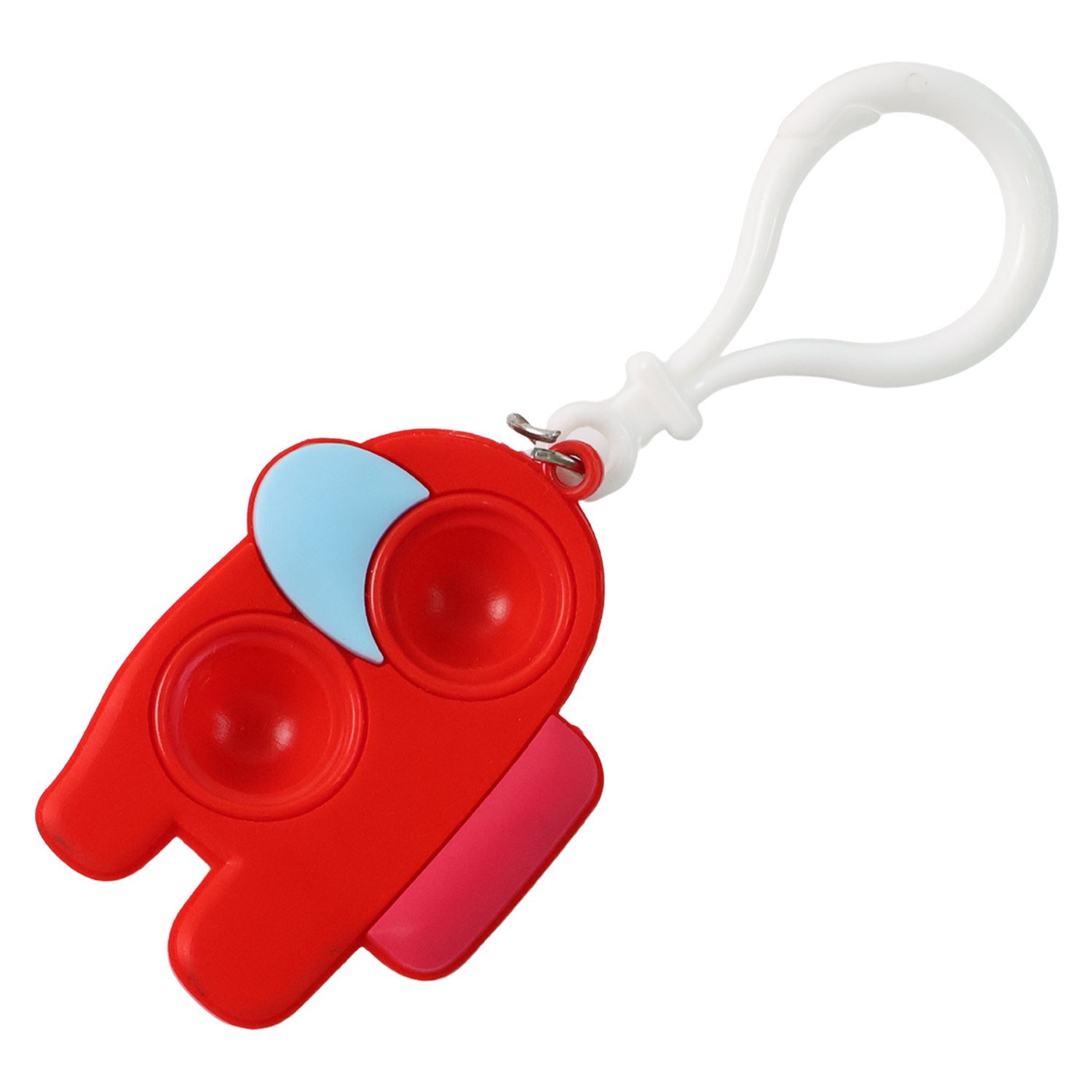Pop-it Fidget Keychain Toy - (1 Pc  Mix Color)
