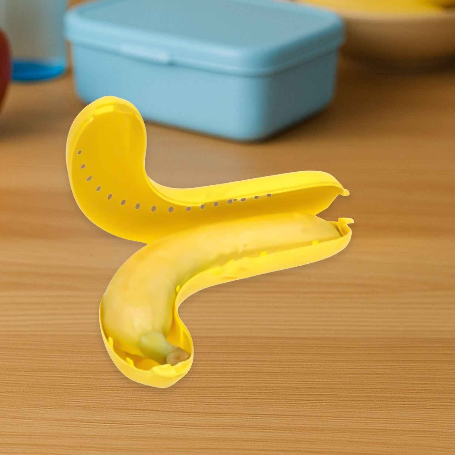123 Banana Case Lunch Box Yellow