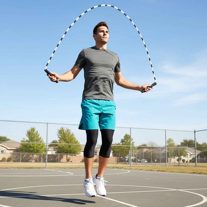 Skipping Rope For Fitness Workout (1 Set)