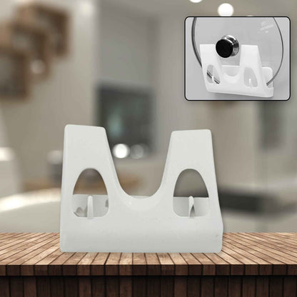 4304 Pot Lid Rack Wall Mounted Kitchen Organizer Multifunction Plate Dish Rack Shelf Pan Cover Stand Holder Punch Free Kitchen Rack Pot Lid Holder (1 Pc)