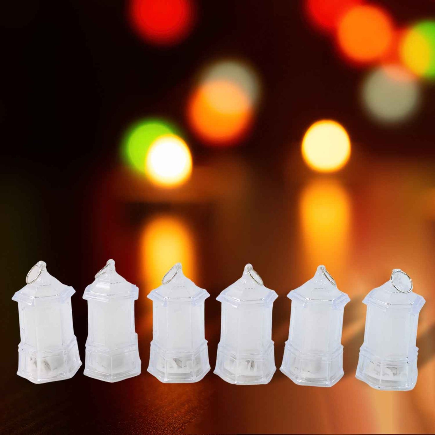Set Of 24 Led Decorative Lantern Lights  Candle