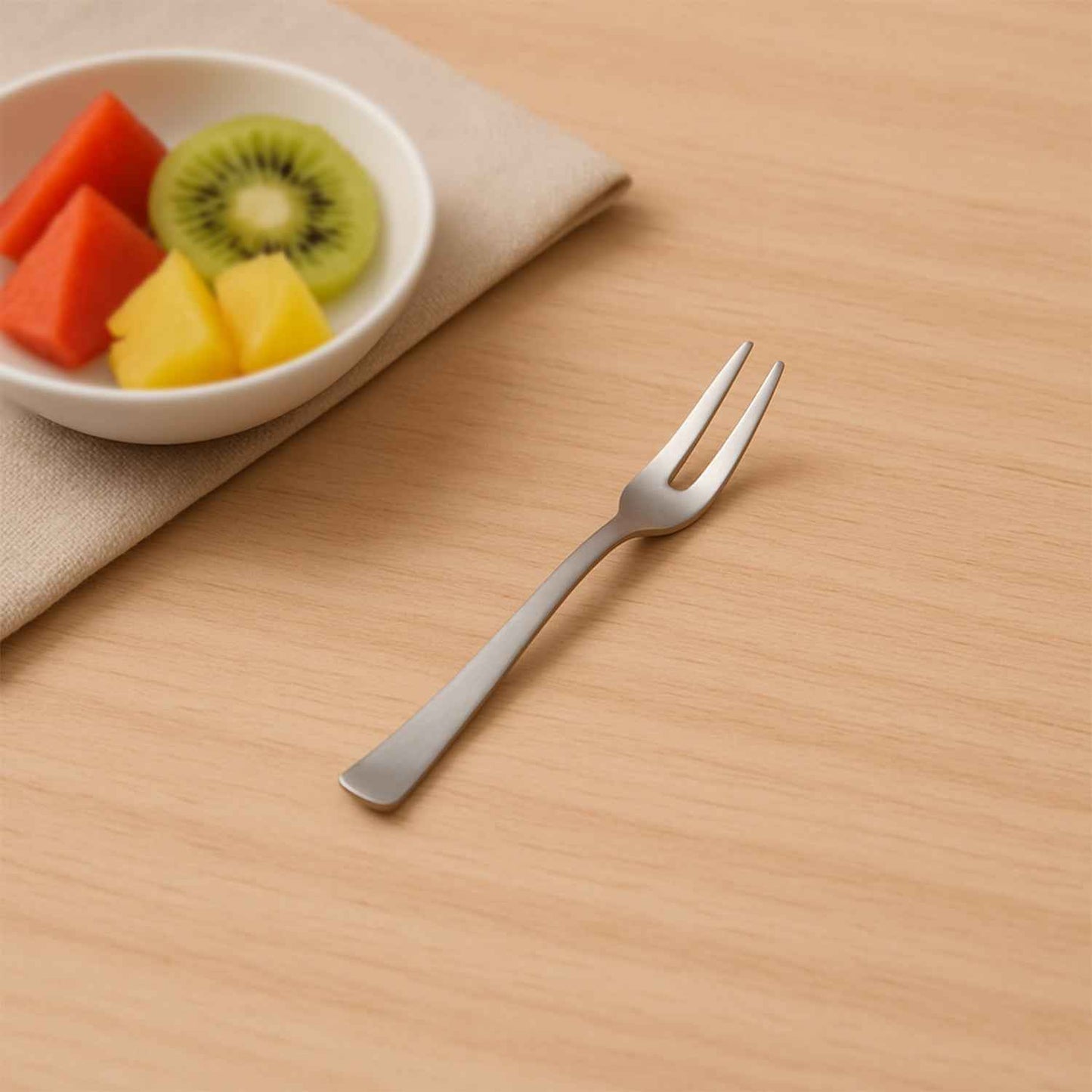 Apex 6 In 1 Stainless Steel Fruit Fork (1 Set)