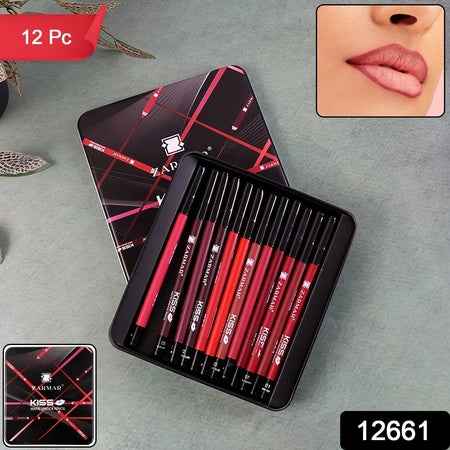 Matte Lipstick Pencil (Set Of 12 Pc) - BeSh Deals®