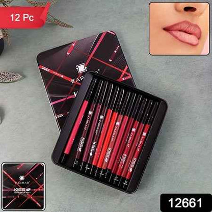 Matte Lipstick Pencil (Set Of 12 Pc) - BeSh Deals®