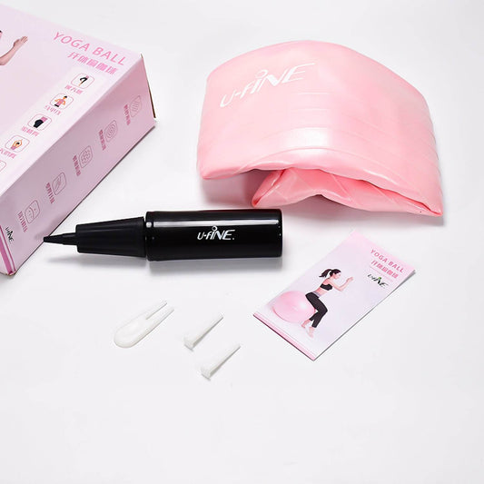 9091 Anti Burst 65 Cm Exercise Ball With Inflation Pump Non-slip Gym Ball For Yoga Pilates Core Training Exercises At Home And Gym- Suitable For Men And Women - Best Deals at BeSh Deals®