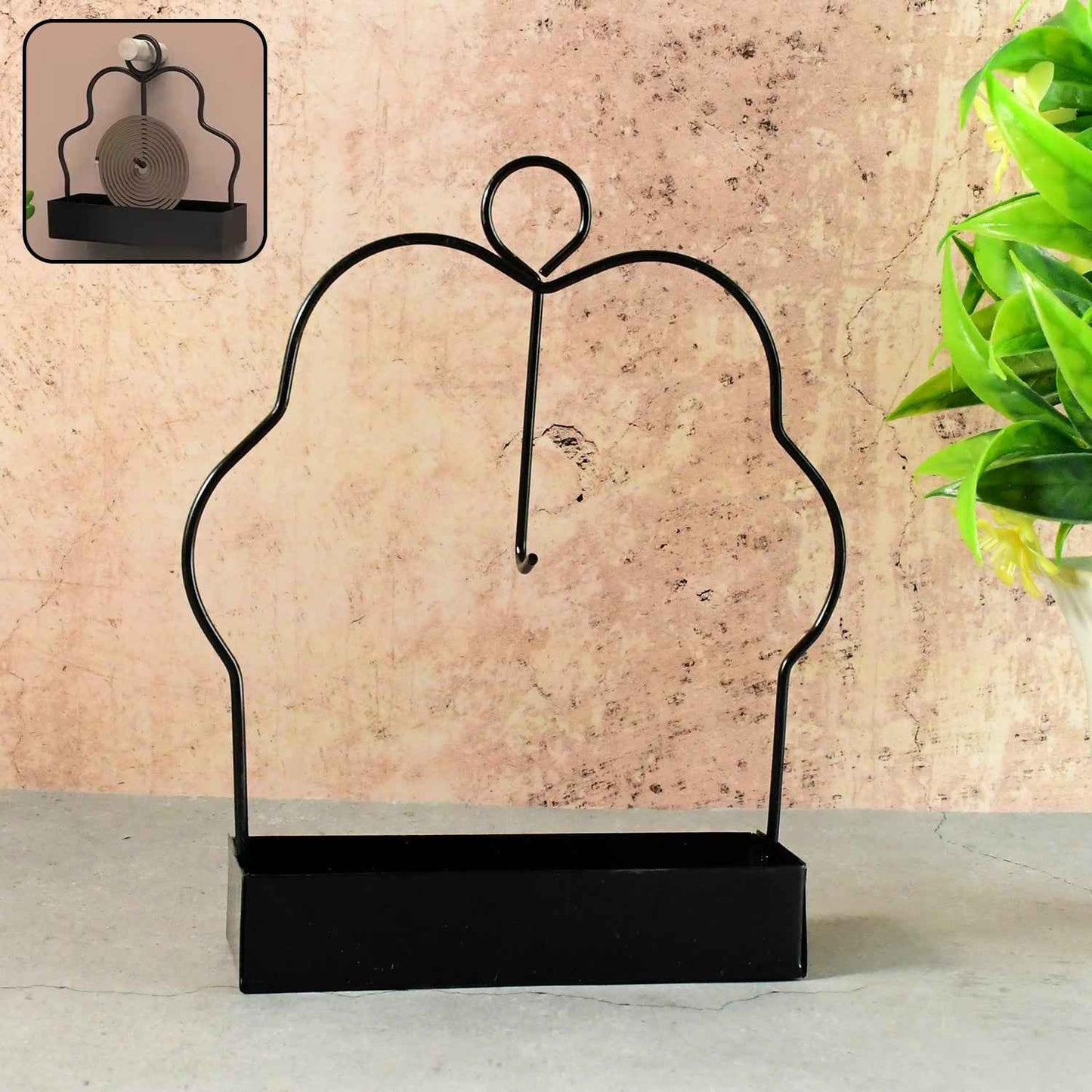 Mosquito Coil Holder Stand - (1 Pc)