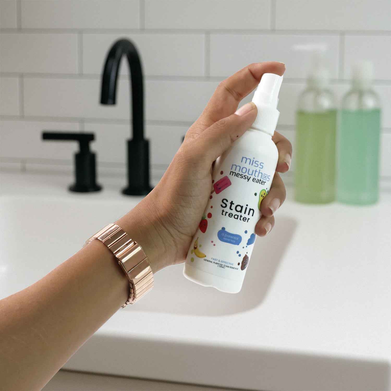 Fabric  Surface Stain Remover Spray 120ml - (1 Pc)