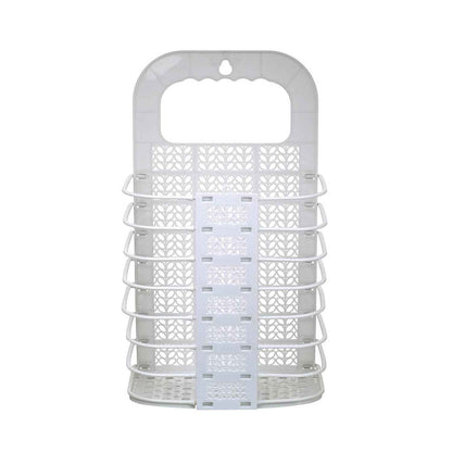 8145 Wall Hanging Laundry Basket Clothes Hanger Dirty Hamper Clothes Storage Hook Clothes Rails For Laundry Washing Machine Bathroom Kids Dirty Clothes Storage Hanger (1 Pc)