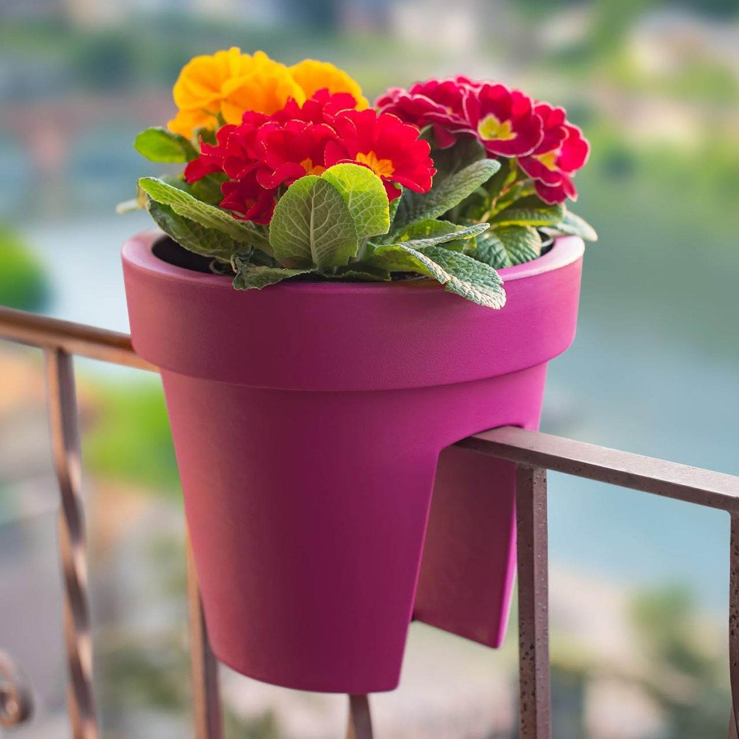 Creative Flower Pot Balcony Flower Pot Holder (2 Pc) - Best Deals at BeSh Deals®