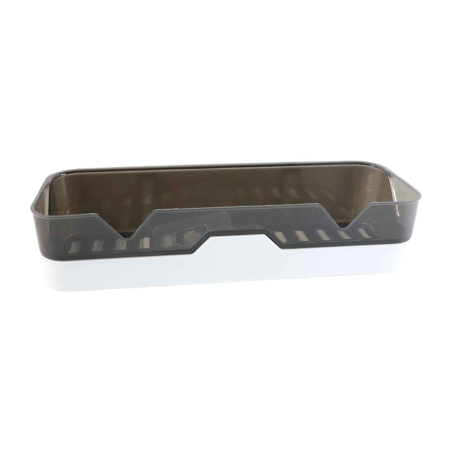 Wall Mounted Self Adhesive Plastic Storage Shelf (1 Pc)