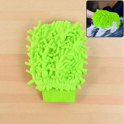 Microfiber Car Wash Glove Mitt For Carbikehome  Surface